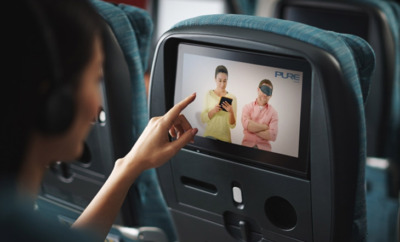 in flight yoga travel featured